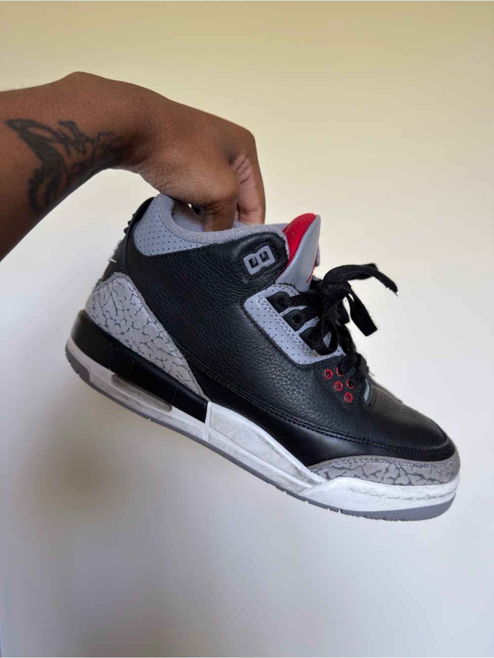 Jordan Black Cement 3s